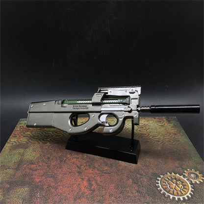 P90 Mental Submachine Miniature Gun 14CM/5.5" 