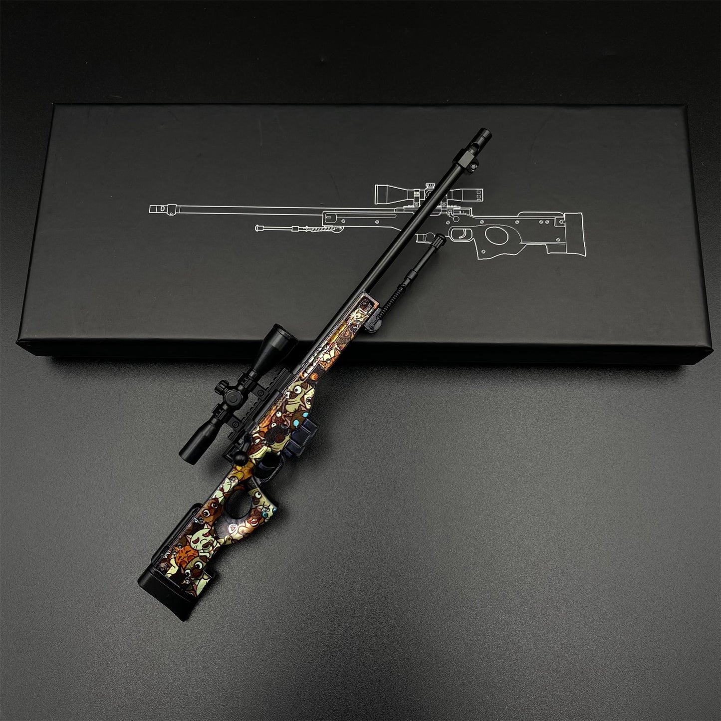PAW AWP Metal Miniature For Collection