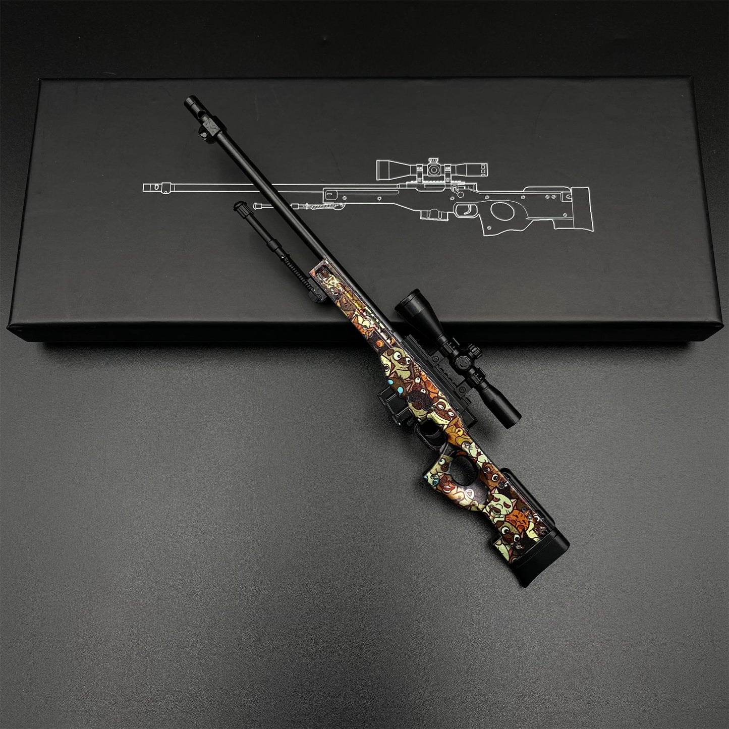 PAW AWP Metal Miniature For Collection