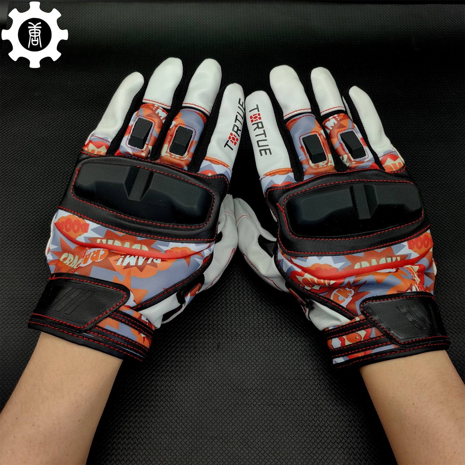 handschuhe pow POW Moto Gloves A Pair Game Cosplay Prop – Leones Marvelous Items