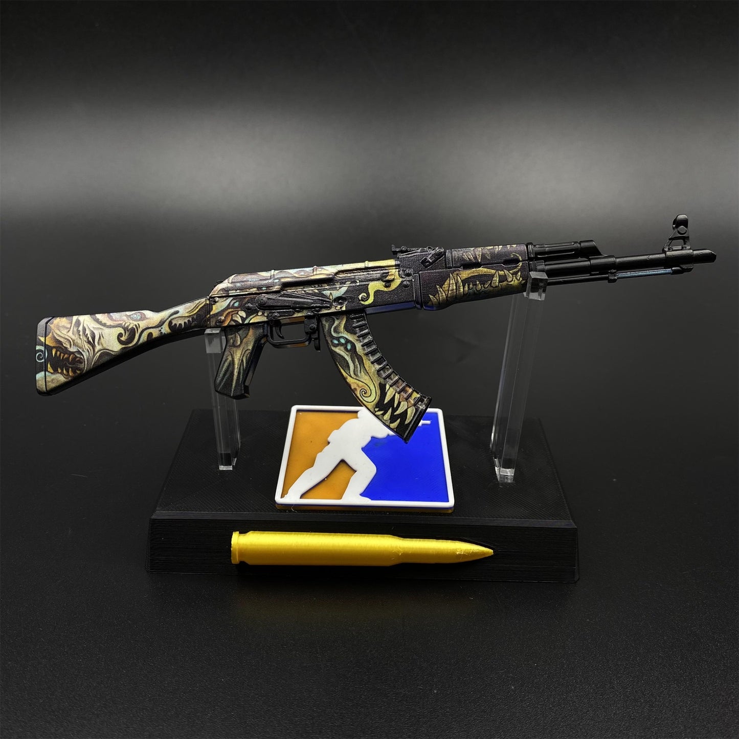 AK47 Phantom Disruptor Metal Miniature For Collection