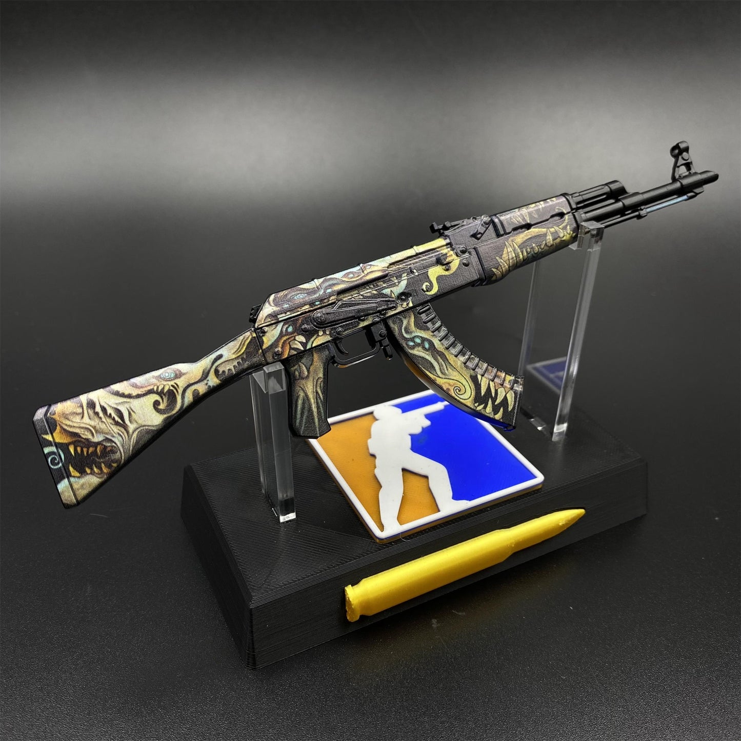 AK47 Phantom Disruptor Metal Miniature For Collection