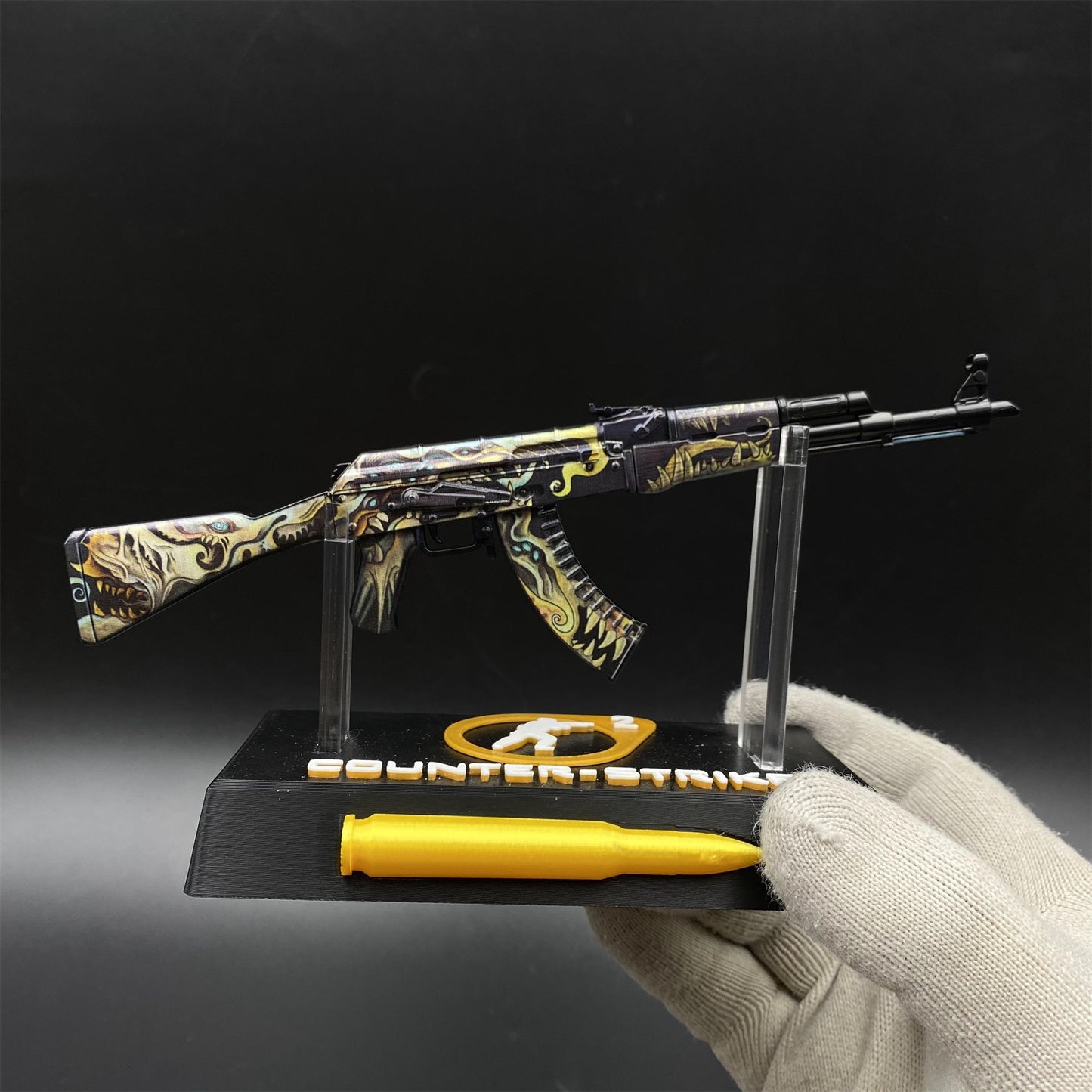 AK47 Phantom Disruptor Metal Miniature For Collection