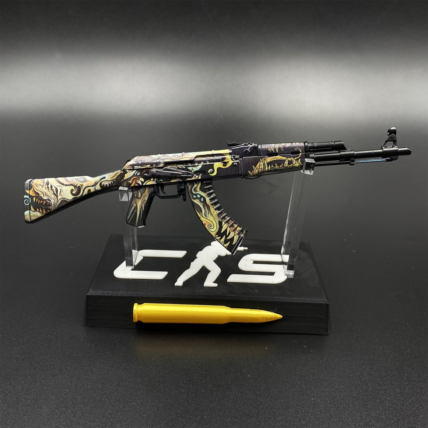 AK47 Phantom Disruptor Metal Miniature For Collection