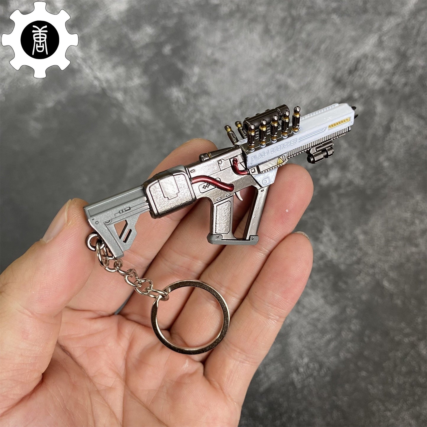 HD2 Gun Keychain Fantastic Charm 10 in 1 Pack