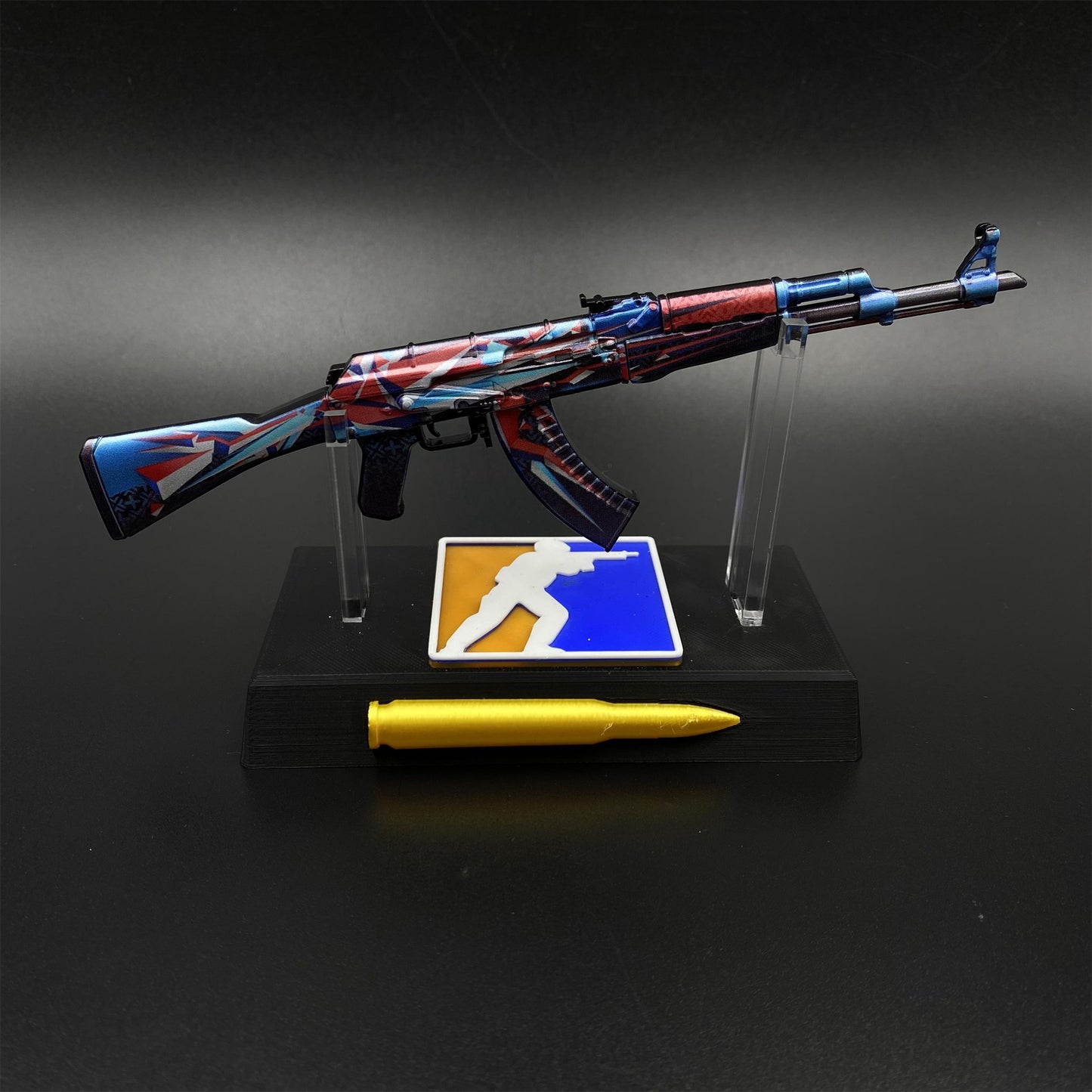 AK47 Point Disarray Metal Miniature For Collection