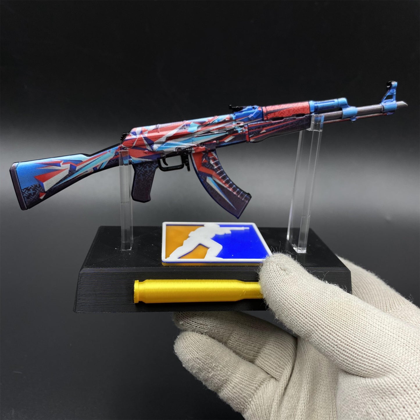 AK47 Point Disarray Metal Miniature For Collection