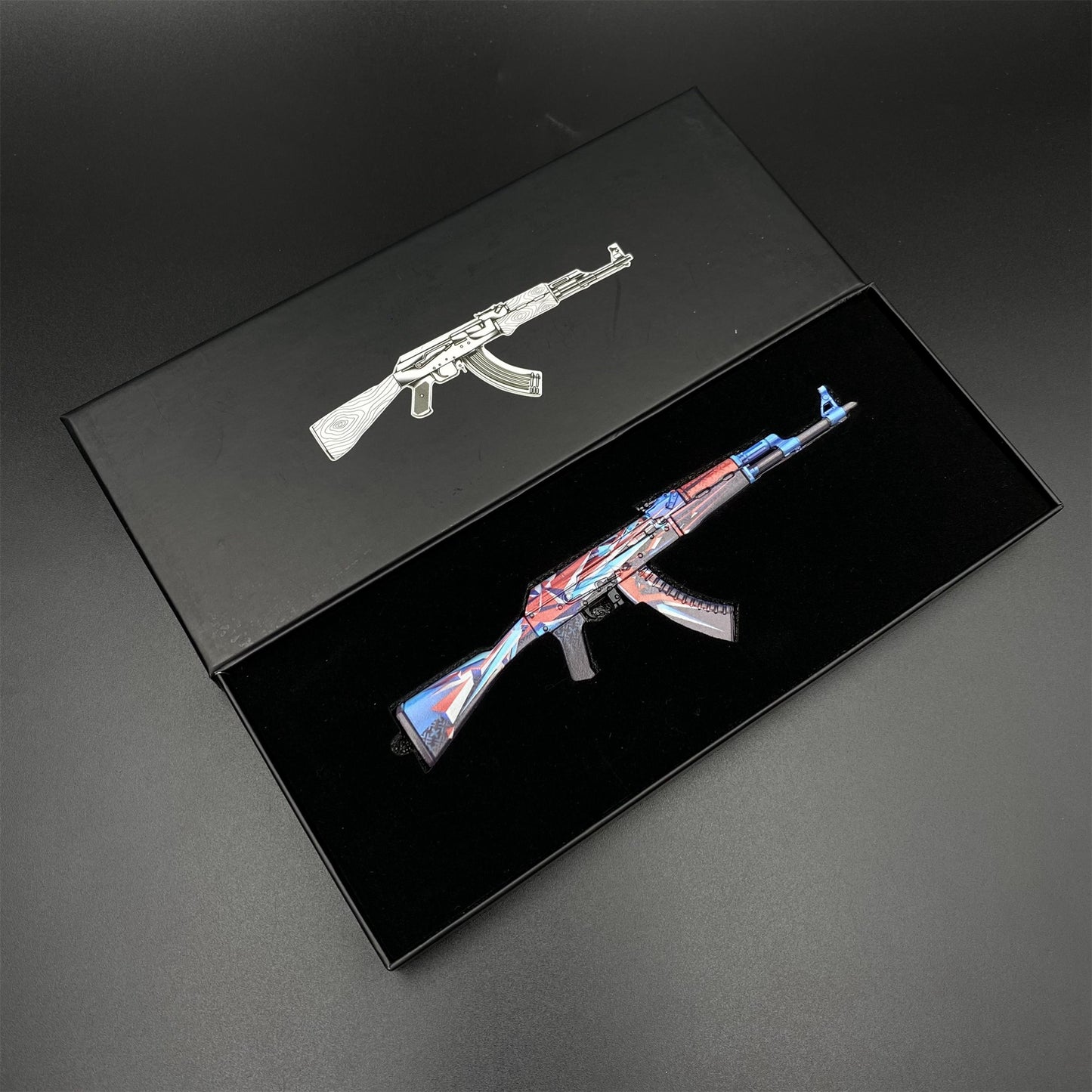 AK47 Point Disarray Metal Miniature For Collection