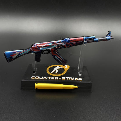 AK47 Point Disarray Metal Miniature For Collection