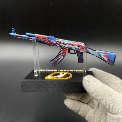 AK47 Point Disarray Metal Miniature For Collection