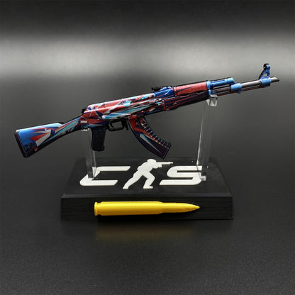 AK47 Point Disarray Metal Miniature For Collection
