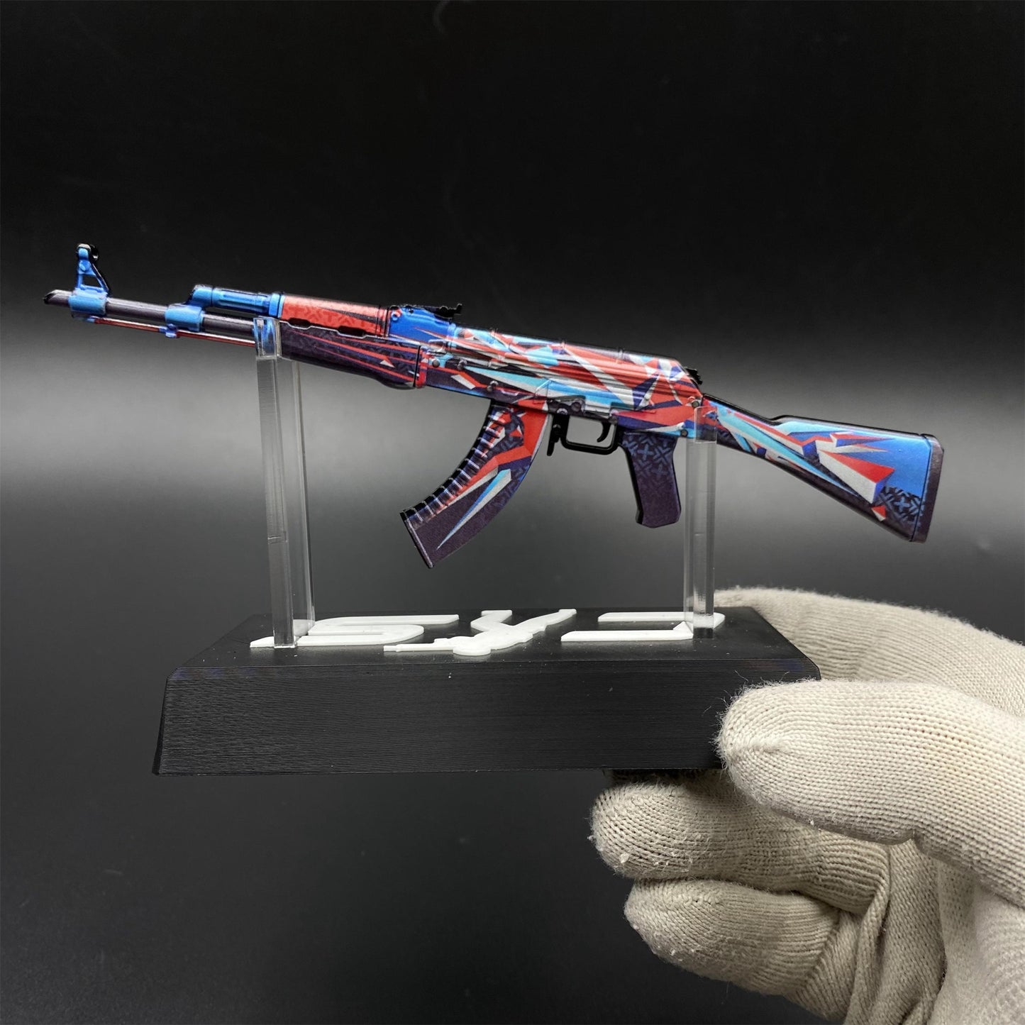 AK47 Point Disarray Metal Miniature For Collection
