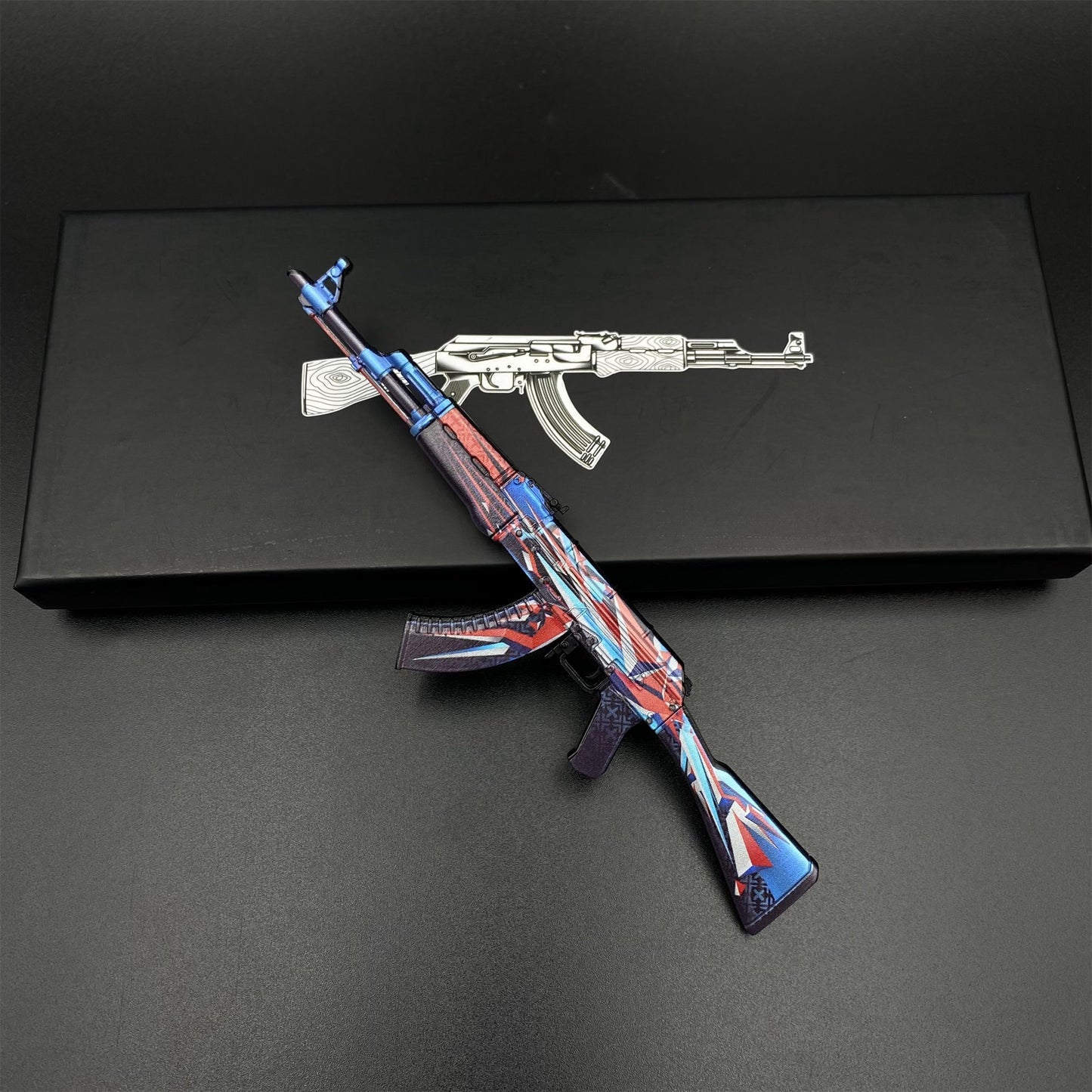 AK47 Point Disarray Metal Miniature For Collection