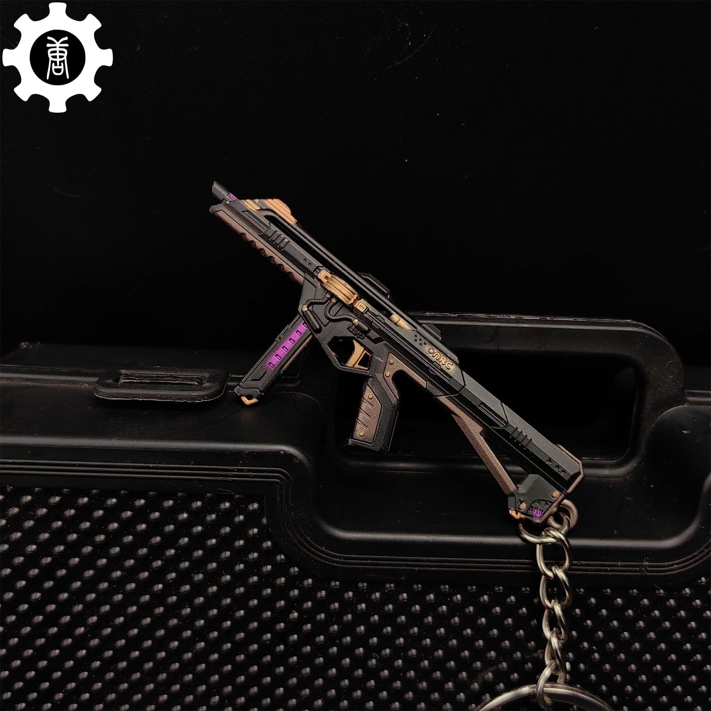 Mini Prelude to Chaos Stinger Gun Keychain Metal Pendant