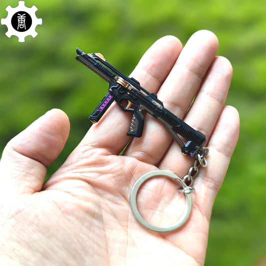 Mini Prelude to Chaos Stinger Gun Keychain Metal Pendant