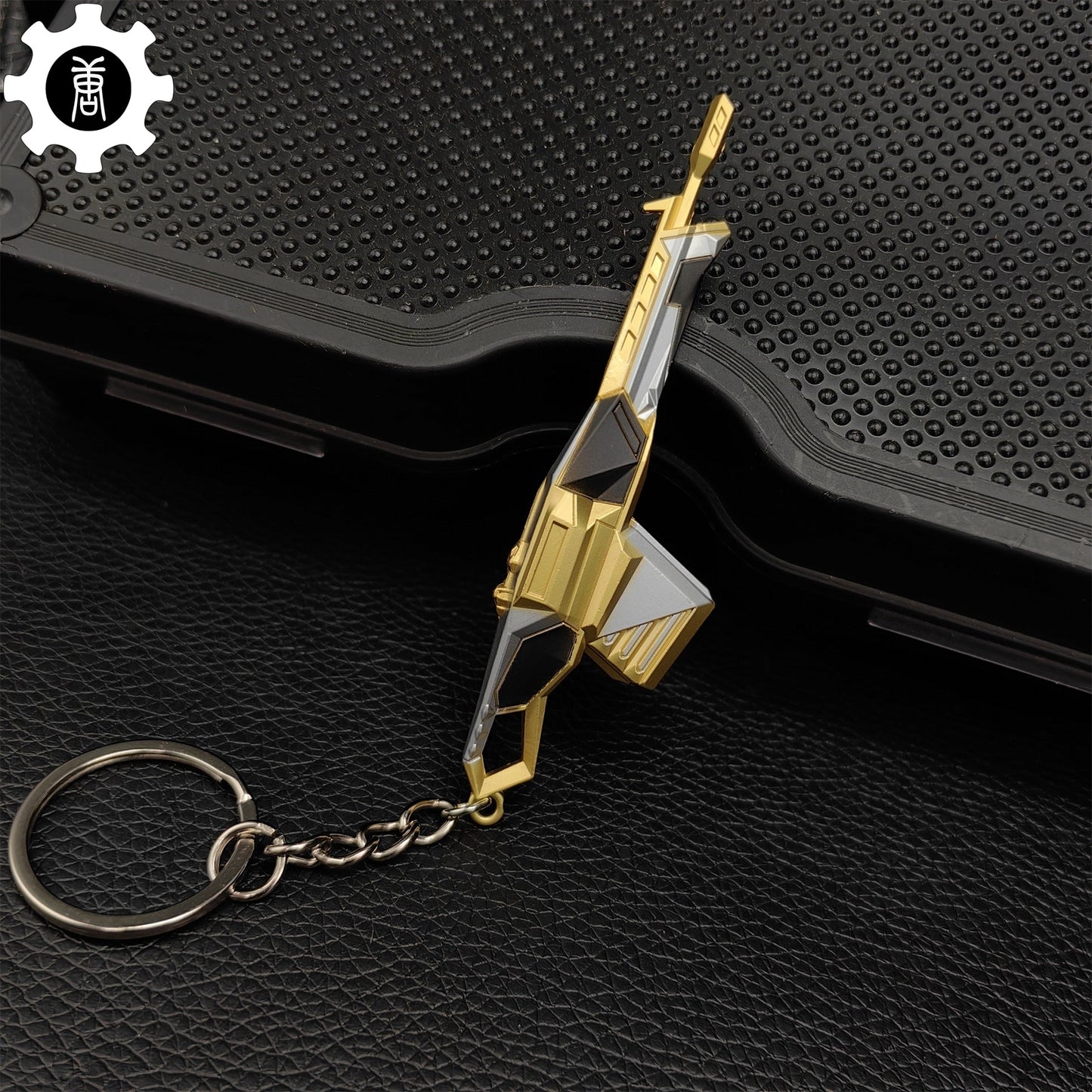 Val Prime//2.0 Odin Gun Keychain Metal Backpack Pendant