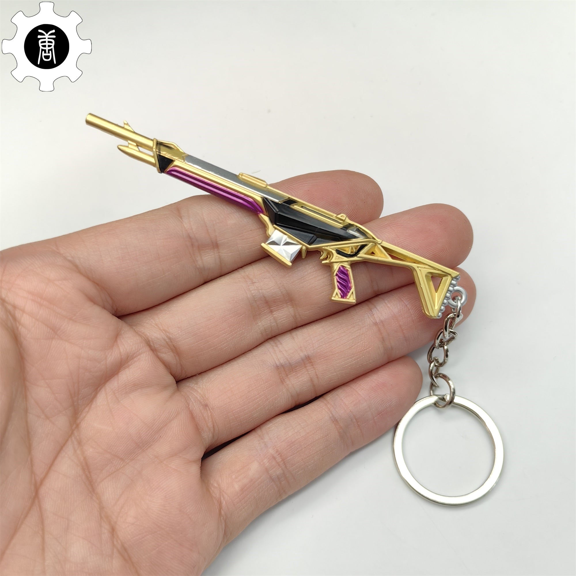 Mini Prime Guardian Gun Metal Keychain – Leones Marvelous Items
