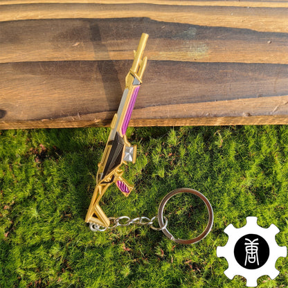 Prime Skin Keychain Weapon Keychain Backpack Decor Game Props