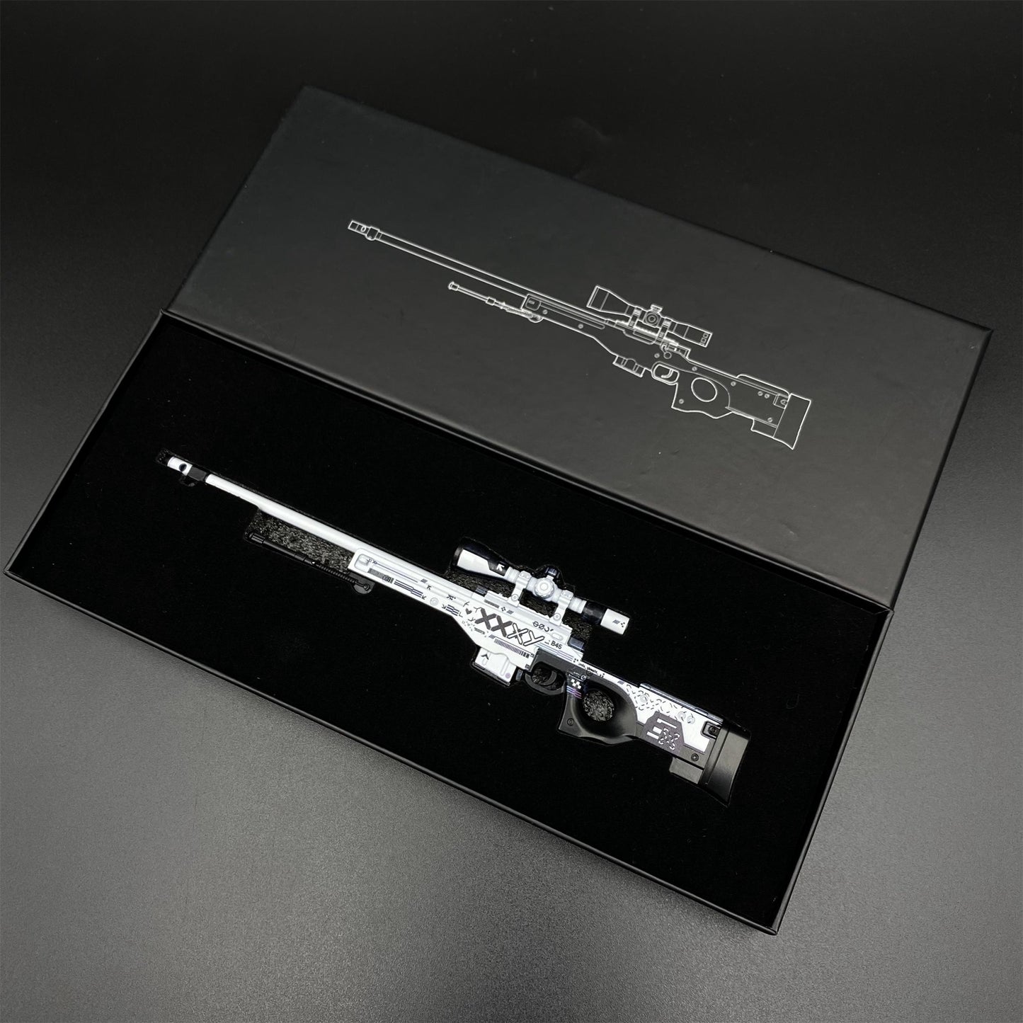 Metal 3D Printed Skin AWP Printstream Miniature