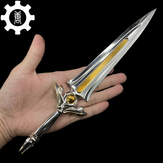 Metal Prosperity Sword Display Art