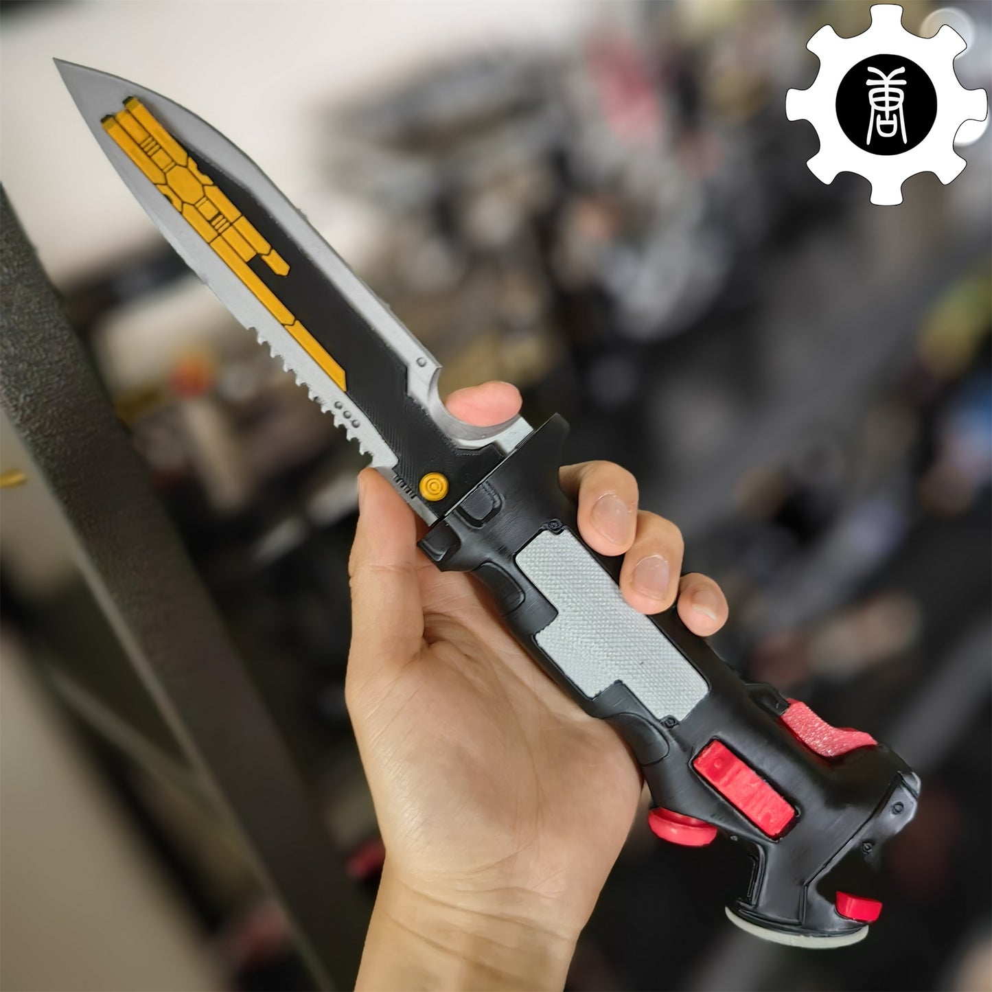 3D-Printed Data Knife Replica