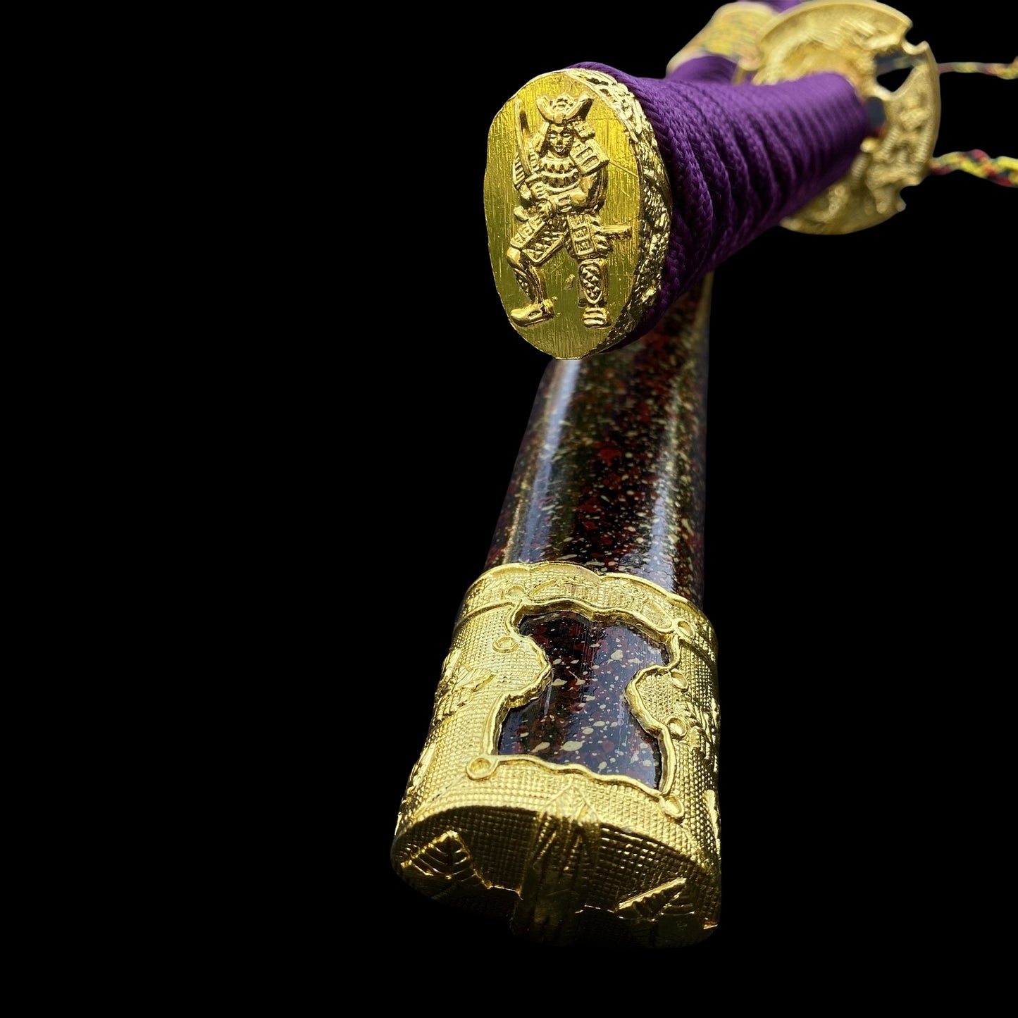 Purple River Katana Special Purple Carbon Steel Samurai Sword