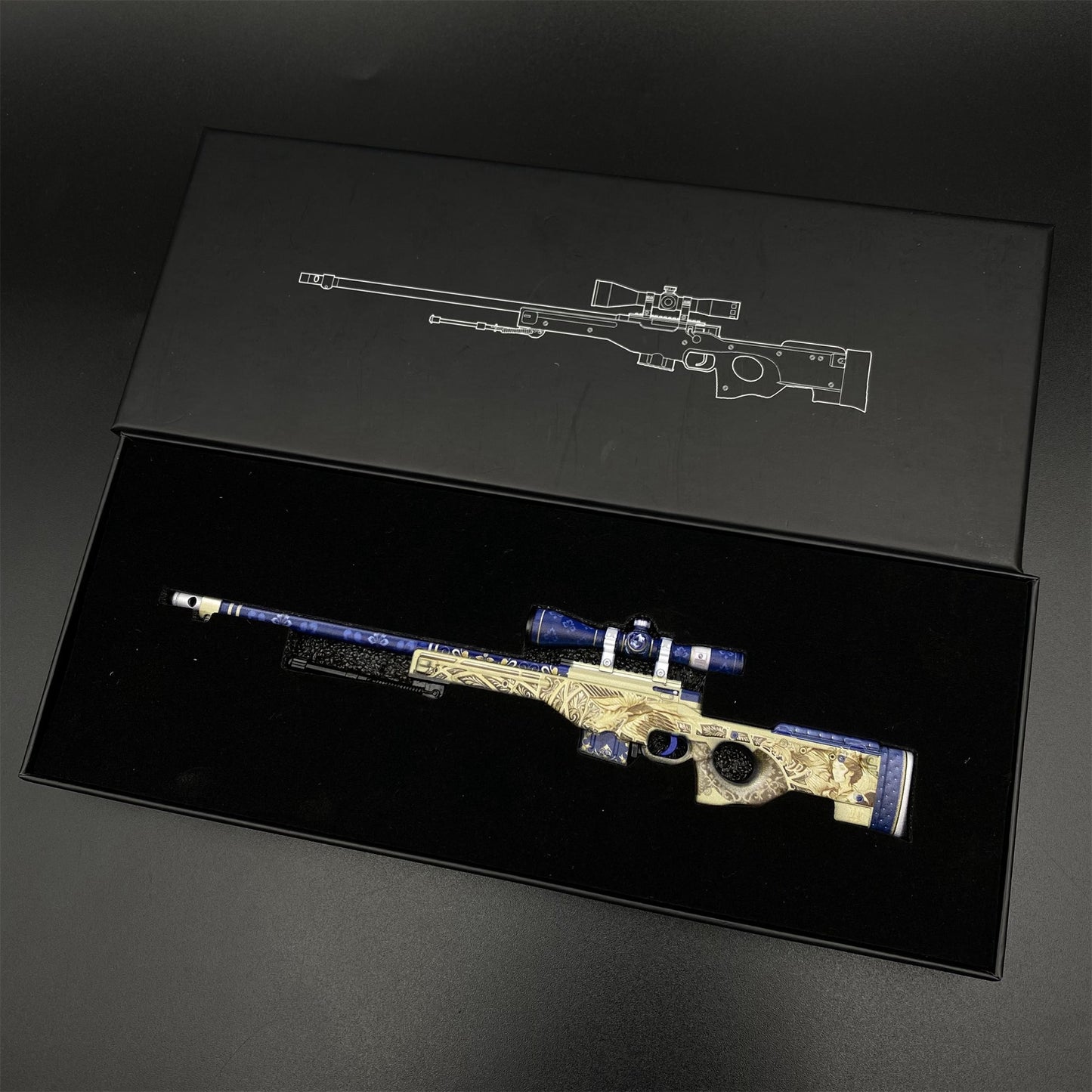 Queen's Gambit AWP Metal Miniature For Collection