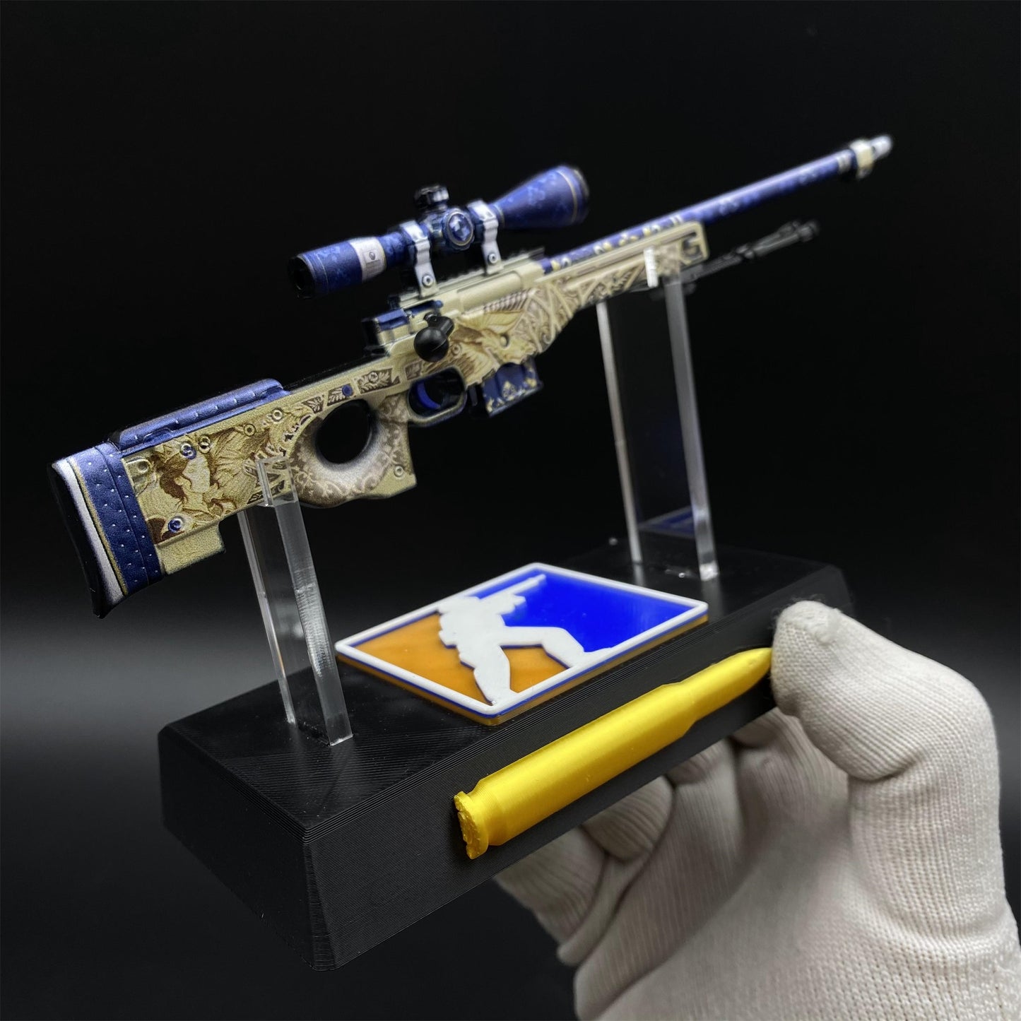 Queen's Gambit AWP Metal Miniature For Collection