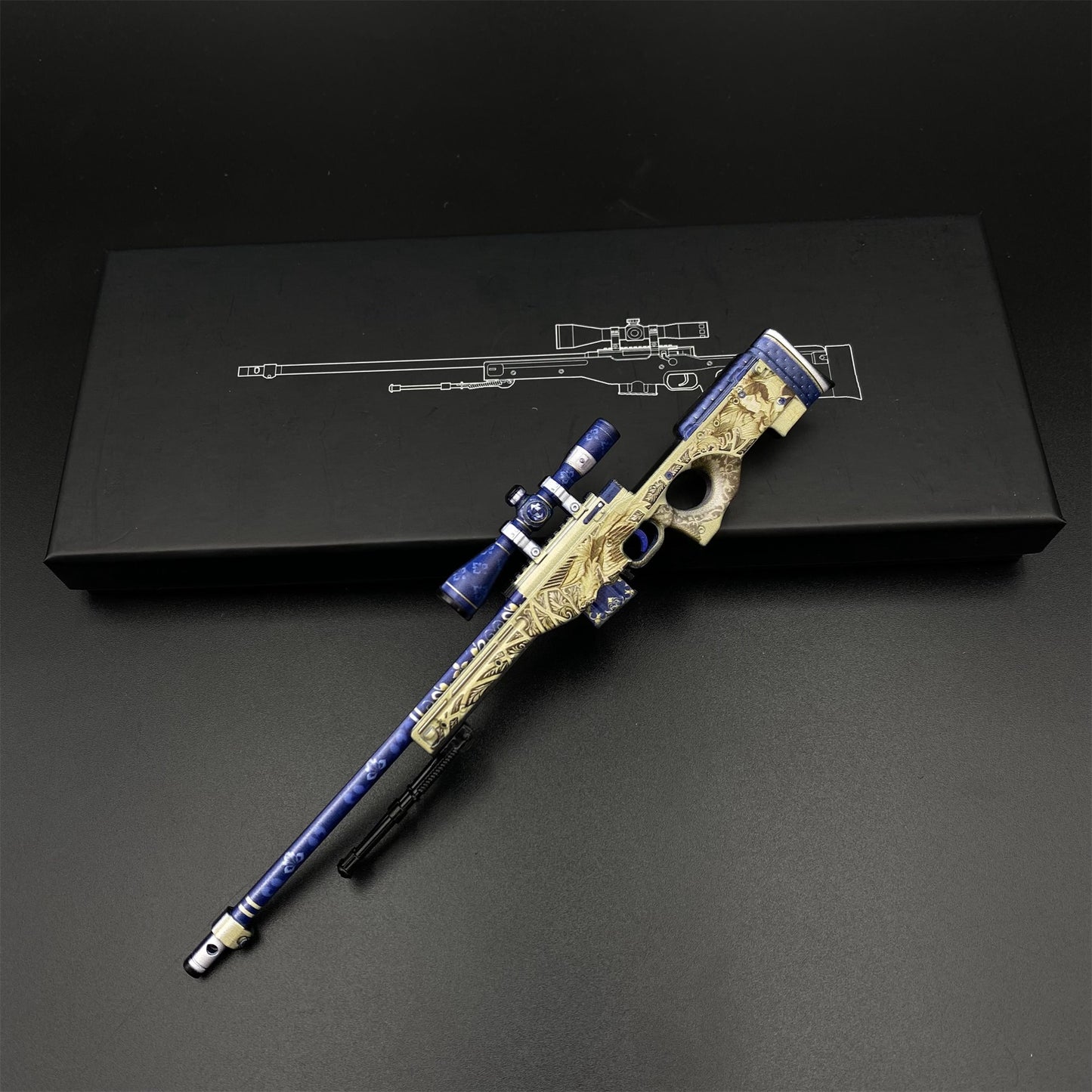 Queen's Gambit AWP Metal Miniature For Collection