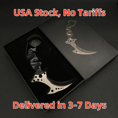 Re8 Chris Karambit Blunt Blade Metal Replica USA Only