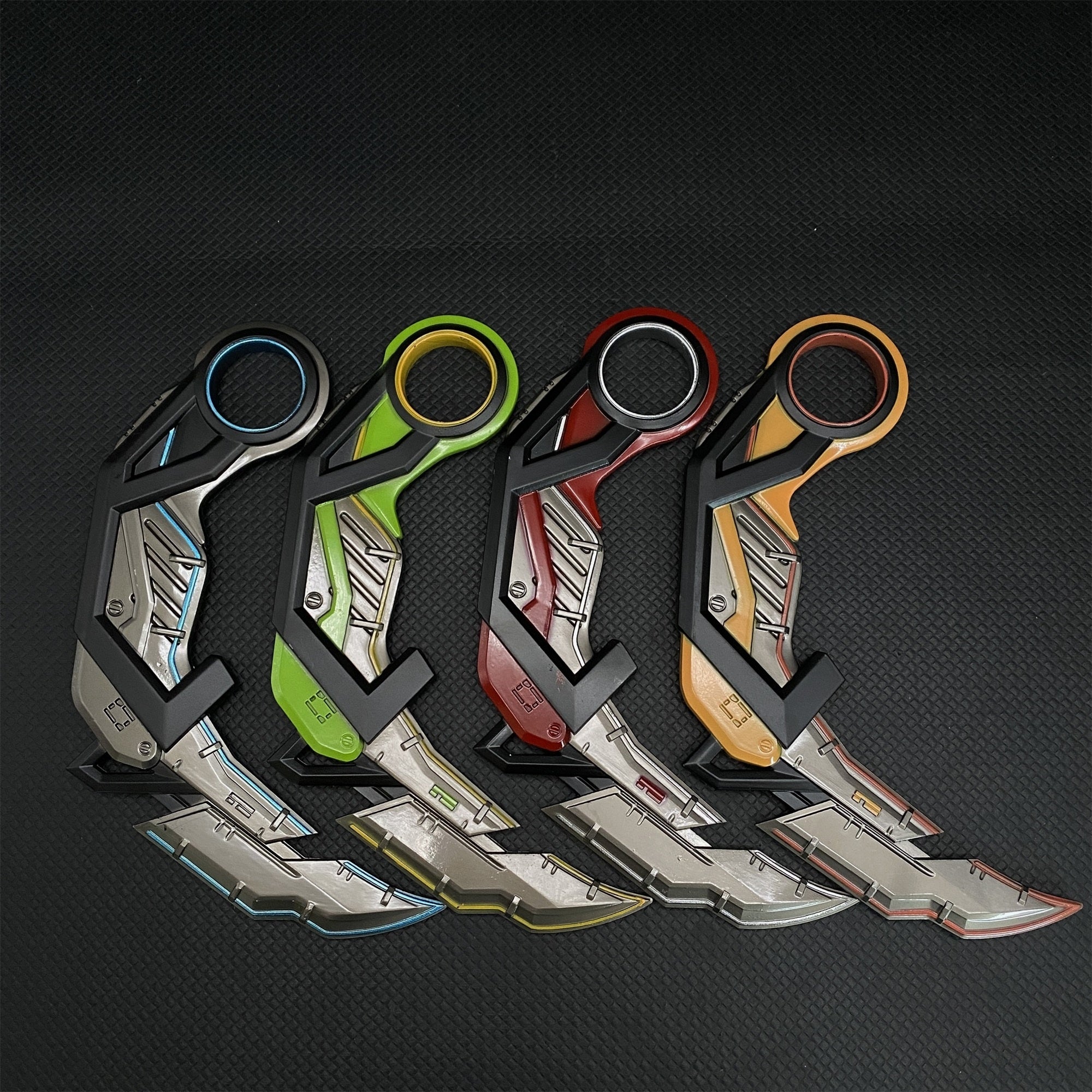 Red Rgx Blade RGX 11z Pro karambit Blunt Blade Metal Replica – Leones Marvelous Items