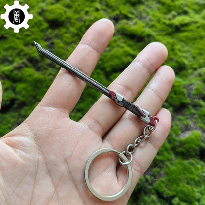 Metal RGX Blade Tiny KeyChain Pendant