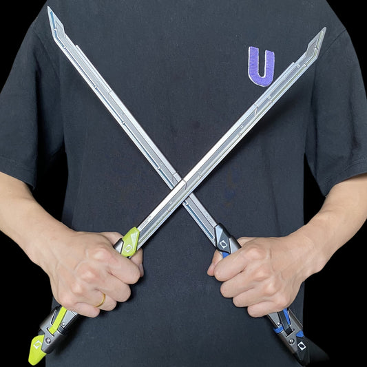 Blue RGX Blade Luminous Blunt Blade Collection Art