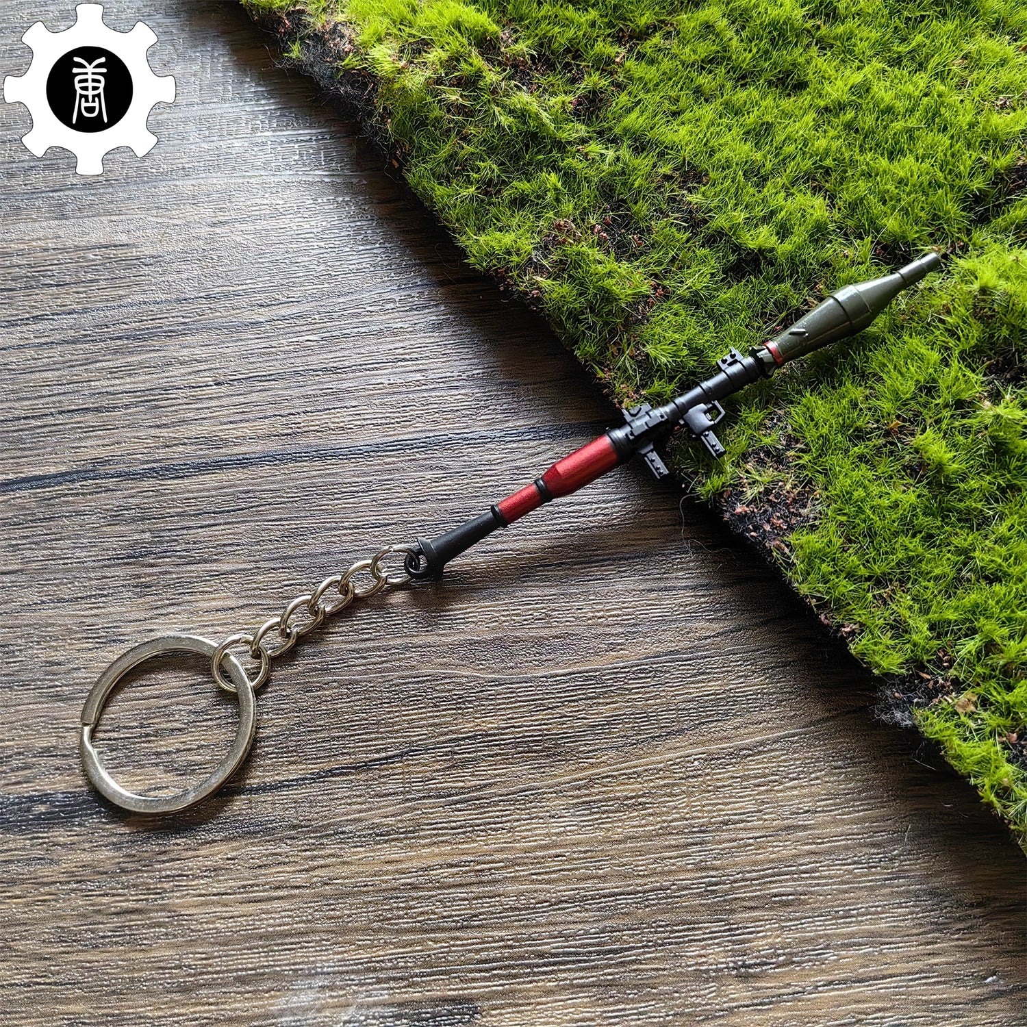 Mini Rocket-propelled Grenade RPG-7 Metal Keychain – Leones Marvelous Items