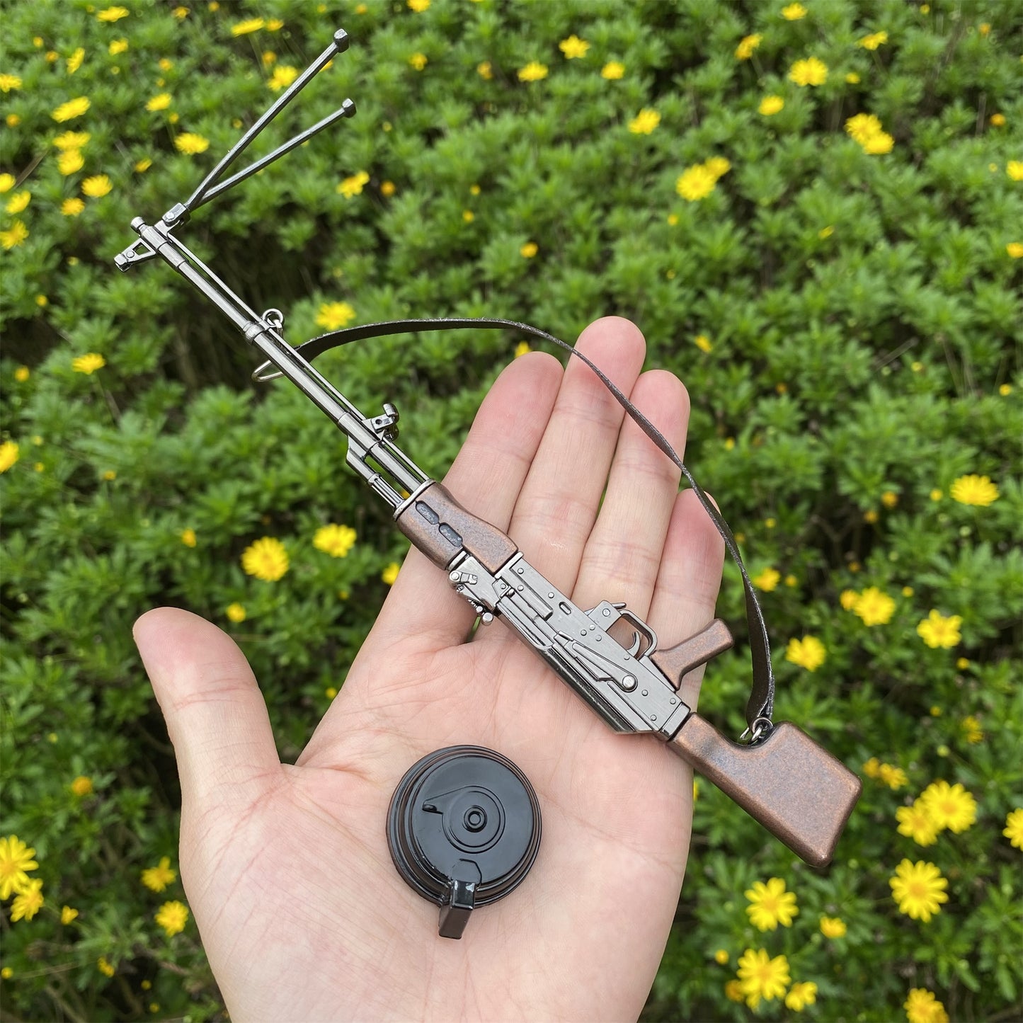 Metal AK-47 Assault Rifle RPK Light Machine Type-81 China 56 AK Gun Miniature