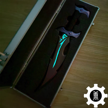 Reaver Knife Metal Blunt Blade Dagger Prop Replica