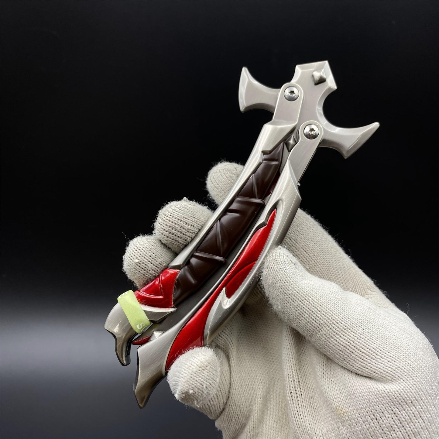 Reaver 3.0 Knife - Reaver Butterfly Knife Dull Blade Reaver Balisong Metal Replica