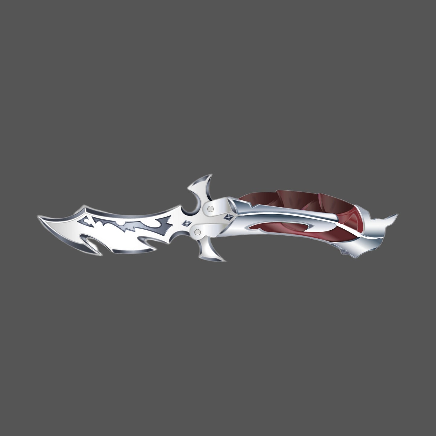 Reaver 3.0 Knife - Reaver Butterfly Knife Dull Blade Metal Replica - Preorder