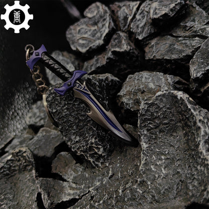Mini Reaver Knife Tiny Metal Keychain