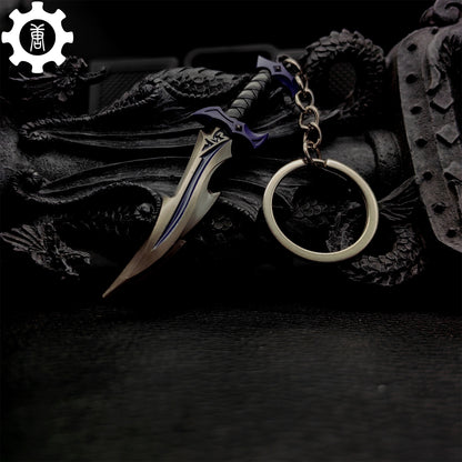 Mini Reaver Knife Tiny Metal Keychain