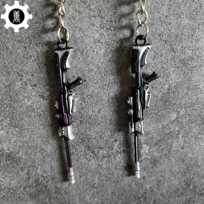 Metal Reaver Operator Gun Tiny KeyChain Pendant