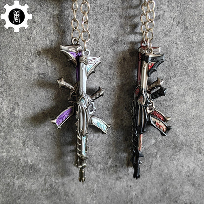 Metal Reaver Vandal Gun Tiny Keychain Pendant