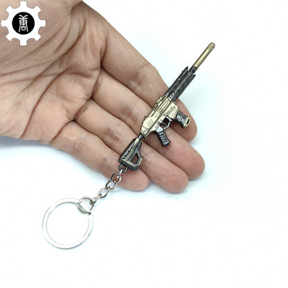 Mini Recon Phantom Gun Metal Keychain