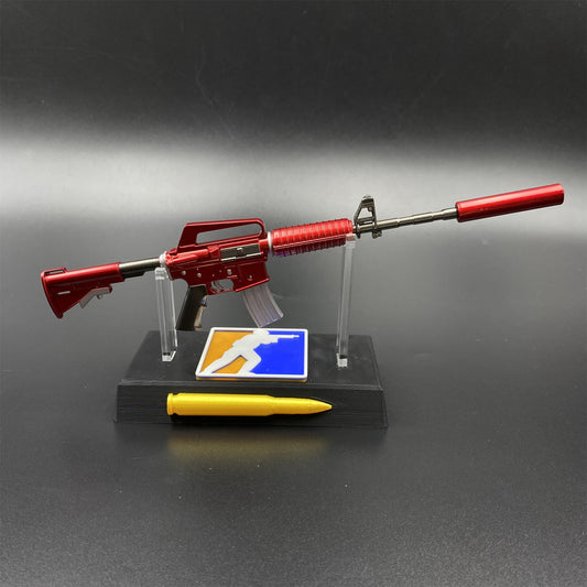 CSGO M4A1-S Red Hod Metal Tiny Gun