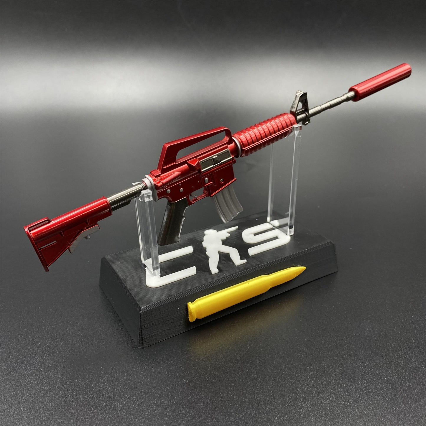 CSGO M4A1-S Red Hod Metal Tiny Gun