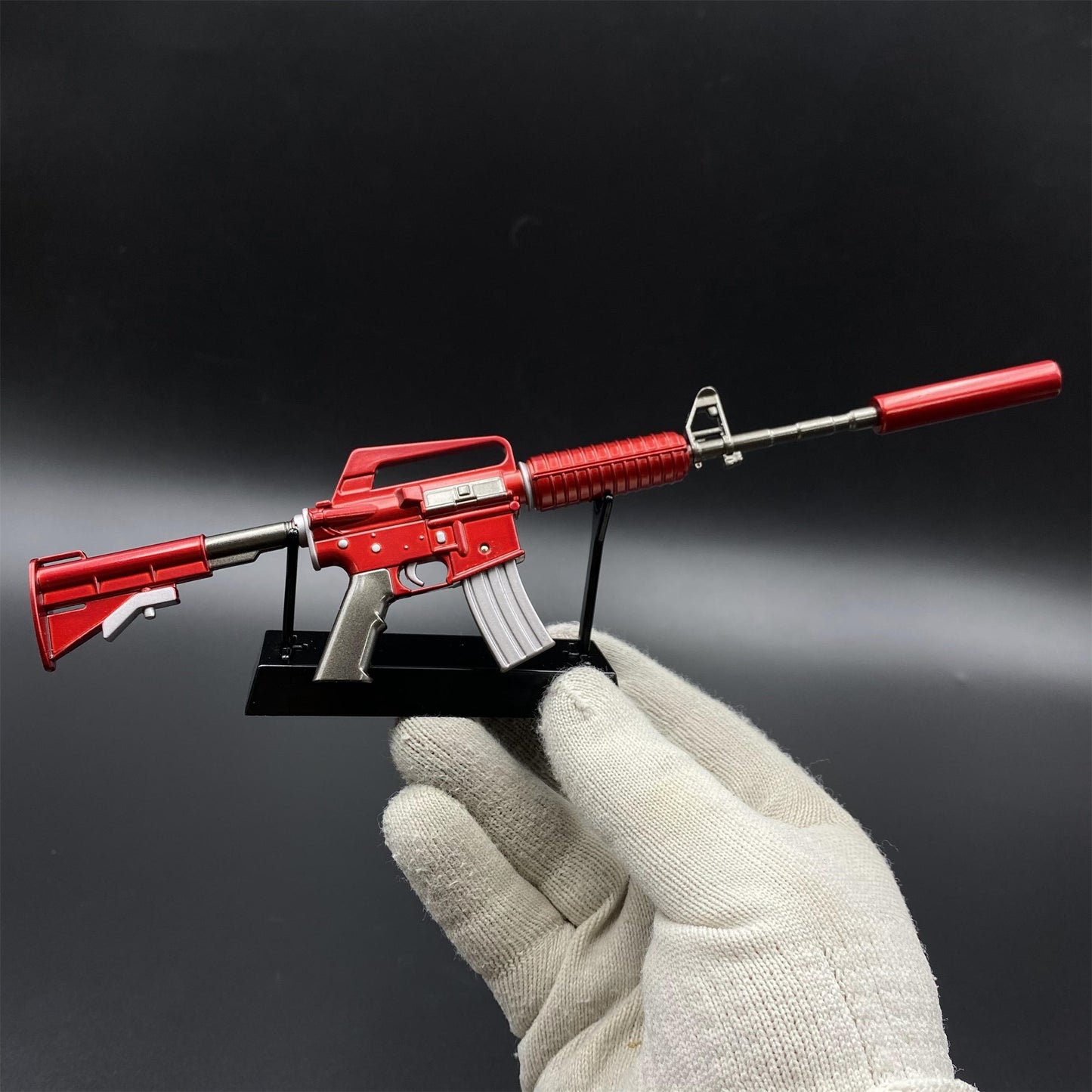 CSGO M4A1-S Red Hod Metal Tiny Gun