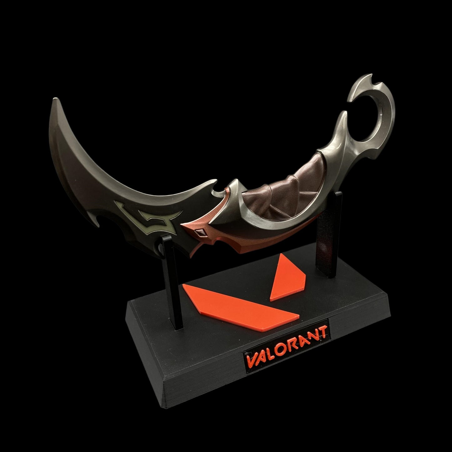 Red Reaver Karambit Metal Blunt Blade Trainer Cosplay Prop Collectibles