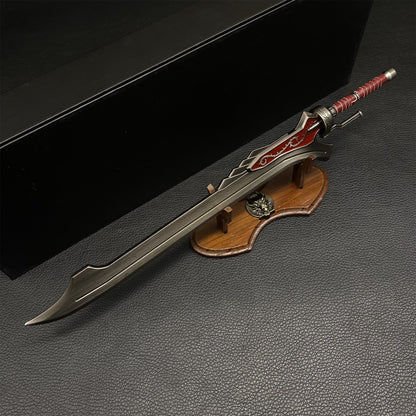 Red Queen Sword Metal Replica 1/6 Scale