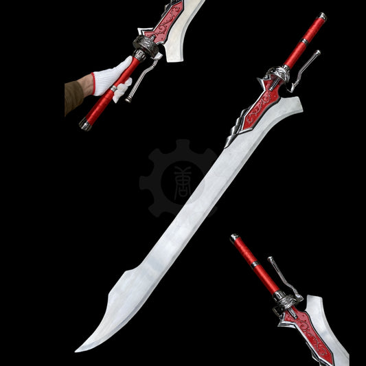 Red Queen Sword Life-size Nero Cosplay Prop Metal Replica