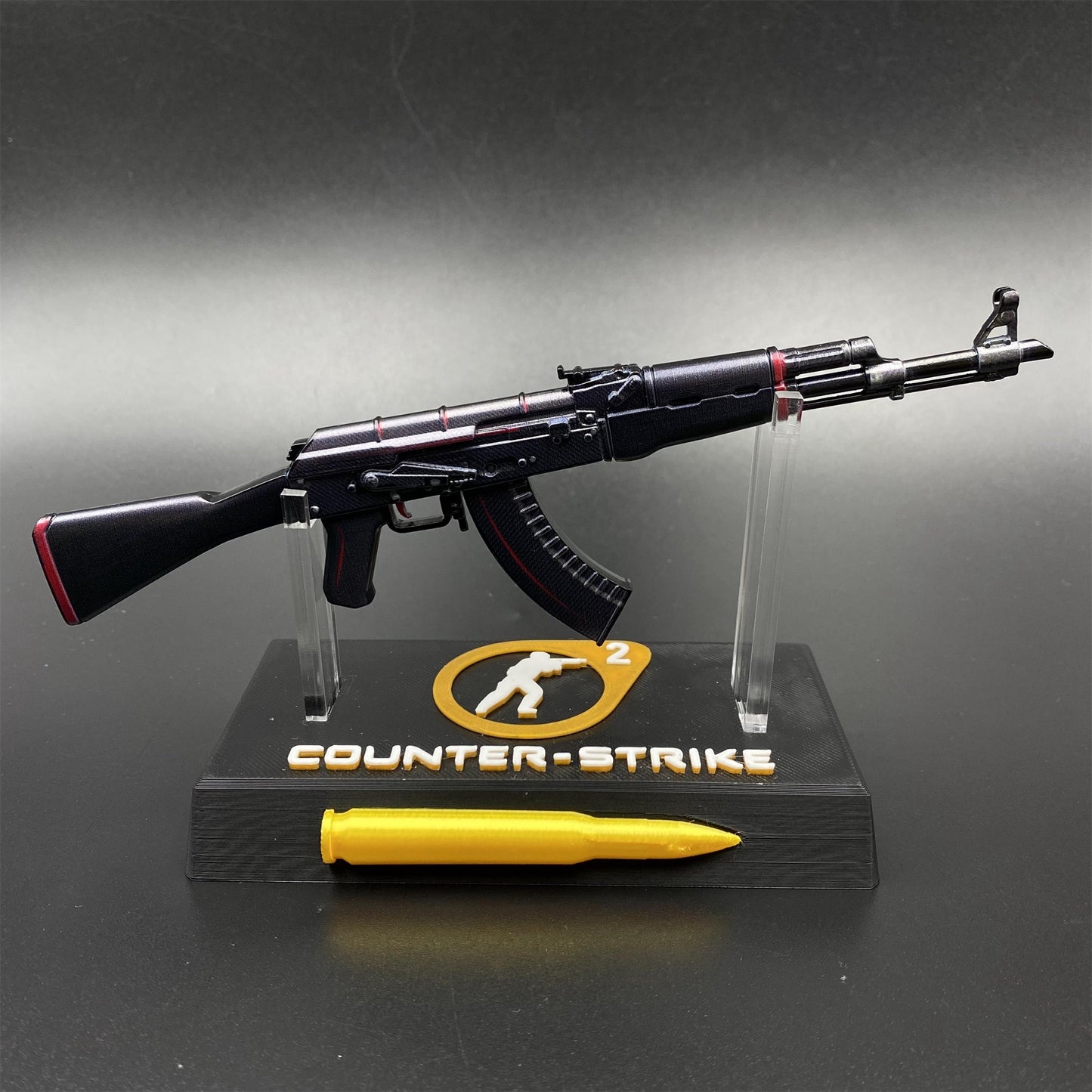 CSGO Redline AK47 New Metal Miniature Tiny Gun